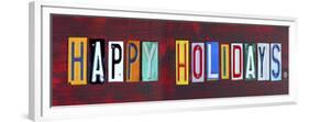 Happy Holidays-Design Turnpike-Framed Giclee Print