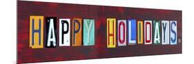 Happy Holidays-Design Turnpike-Mounted Giclee Print