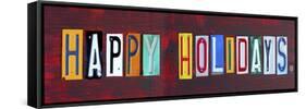 Happy Holidays-Design Turnpike-Framed Stretched Canvas