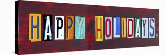 Happy Holidays-Design Turnpike-Stretched Canvas