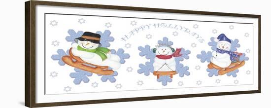 Happy Hollydays-Maria Trad-Framed Giclee Print