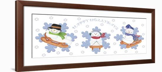 Happy Hollydays-Maria Trad-Framed Giclee Print