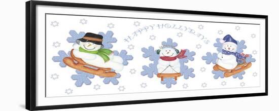 Happy Hollydays-Maria Trad-Framed Giclee Print