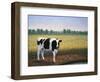 Happy Holstein-James W. Johnson-Framed Giclee Print