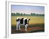 Happy Holstein-James W. Johnson-Framed Giclee Print