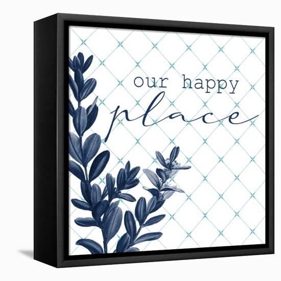 Happy Home 1-Kimberly Allen-Framed Stretched Canvas