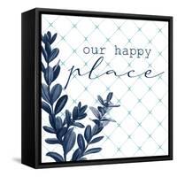 Happy Home 1-Kimberly Allen-Framed Stretched Canvas