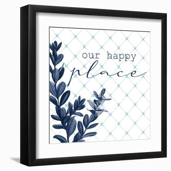 Happy Home 1-Kimberly Allen-Framed Art Print