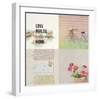 Happy Home and Fond Memories-null-Framed Premium Giclee Print