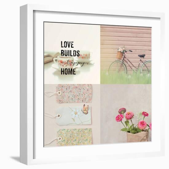 Happy Home and Fond Memories-null-Framed Premium Giclee Print