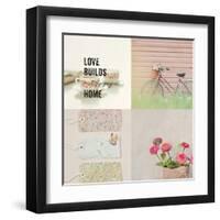 Happy Home and Fond Memories-null-Framed Art Print