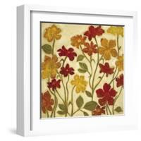 Happy Home Flowers II-Randy Hibberd-Framed Art Print