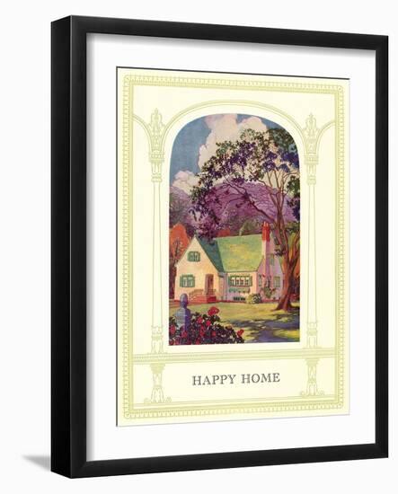 Happy Home-null-Framed Art Print