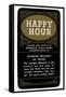 Happy Hour Blended Whiskey-null-Framed Stretched Canvas