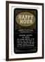 Happy Hour Blended Whiskey-null-Framed Art Print