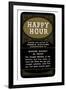 Happy Hour Blended Whiskey-null-Framed Art Print