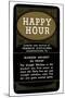 Happy Hour Blended Whiskey-null-Mounted Art Print