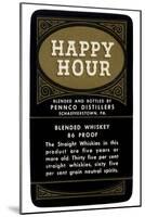 Happy Hour Blended Whiskey-null-Mounted Art Print