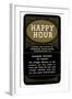 Happy Hour Blended Whiskey-null-Framed Art Print