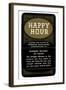 Happy Hour Blended Whiskey-null-Framed Art Print