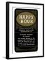 Happy Hour Blended Whiskey-null-Framed Art Print