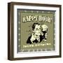 Happy Hour! Gentlemen, Start Your Livers!-Retrospoofs-Framed Premium Giclee Print