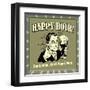 Happy Hour! Gentlemen, Start Your Livers!-Retrospoofs-Framed Premium Giclee Print