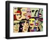 Happy Hour II-Diana Ong-Framed Giclee Print