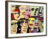 Happy Hour II-Diana Ong-Framed Giclee Print