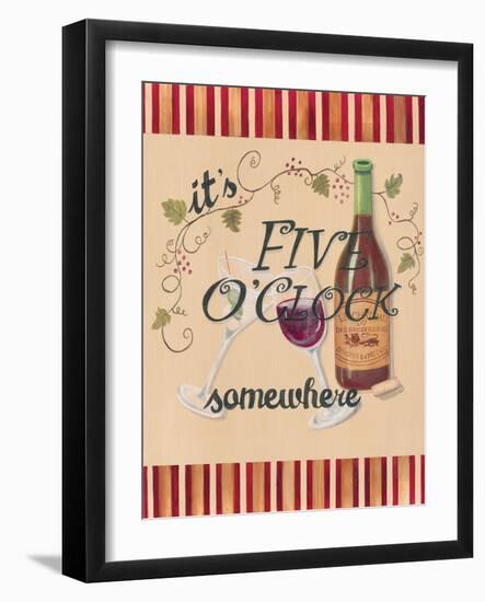 Happy Hour II-Pamela Desgrosellier-Framed Art Print