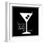 Happy Hour Martini-Lottie Fontaine-Framed Giclee Print