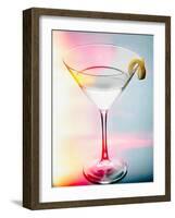 Happy Hour Martini-George Oze-Framed Photographic Print