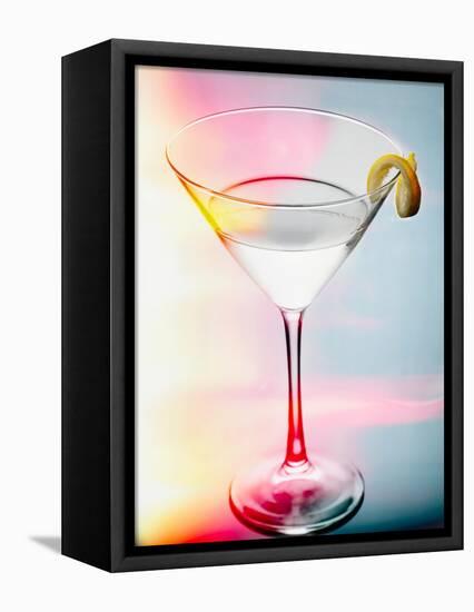 Happy Hour Martini-George Oze-Framed Stretched Canvas