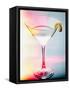 Happy Hour Martini-George Oze-Framed Stretched Canvas