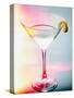 Happy Hour Martini-George Oze-Stretched Canvas