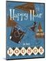 Happy Hour-Fiona Stokes-Gilbert-Mounted Giclee Print