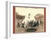 Happy Hours in Camp. G. and B.&M. Engineers Corps and Visitors-John C. H. Grabill-Framed Giclee Print