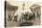 Happy Hours in Camp. G. and B.&M. Engineers Corps and Visitors-John C.H. Grabill-Stretched Canvas