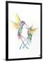 Happy Hummingbirds-Marc Allante-Framed Premium Giclee Print