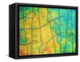 Happy Jungle-Herb Dickinson-Framed Stretched Canvas