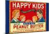 Happy Kids Bits O' Nut Peanut Butter-null-Mounted Art Print