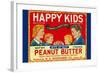 Happy Kids Bits O' Nut Peanut Butter-null-Framed Art Print