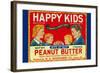 Happy Kids Bits O' Nut Peanut Butter-null-Framed Art Print