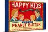 Happy Kids Bits O' Nut Peanut Butter-null-Mounted Art Print