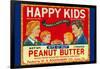 Happy Kids Bits O' Nut Peanut Butter-null-Framed Art Print