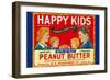 Happy Kids Bits O' Nut Peanut Butter-null-Framed Art Print