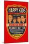 Happy Kids Homogenized Peanut Butter-null-Mounted Art Print