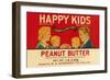 Happy Kids Peanut Butter-null-Framed Art Print