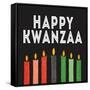 Happy Kwanzaa I-Kathleen Parr McKenna-Framed Stretched Canvas