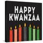 Happy Kwanzaa I-Kathleen Parr McKenna-Stretched Canvas